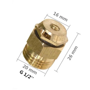 Aspersores de Refracción con Rosca Externa de 1/2 Pulgada, Aspersor de Cobre con Rociado de 180 Grados, Pulverizador Automático de Pesticidas de Latón - Product Image 2