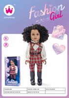 Poupées de mode de haute qualité 18 pouces réel réaliste poupée jouet 46CM fille poupée afro-américaine meilleur anniversaire cadeaux de noël pour fille