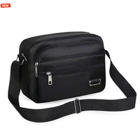 Tas Selempang Pria Murah Tahan Air, Tas Bisnis Satu Tali Bahu, Tas Santai