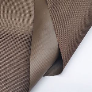 Échantillon gratuit Tissu 100% polyester résistant aux déchirures Matériel pour sacs Tissu imperméable avec revêtement en PVC - Product Image 4