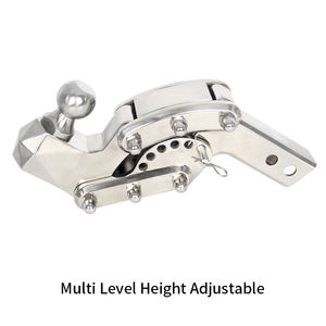 Enganche de Remolque Ajustable de Acero Inoxidable para Parachoques Trasero, Tubo Receptor de 2 Pulgadas, Brazo para Remolque Todoterreno, Accesorios para Remolque de Campamento - Product Image 5