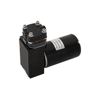 Fluidsmart 10bar haute pression 15L/min pompe à vide à gaz 12v/24v acier inoxydable dc piston micro pompe à air