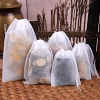 Sachets de thé jetables pour thé en vrac, sachets vides pour thé en vrac avec cordon de serrage, sachets filtrants à thé naturels