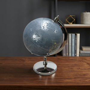 Nouveau Design 2026 Globe Terrestre Classique en Laiton Écologique pour la Maison et le Bureau Vente Directe d'Usine Artisanat Indien de Haute Qualité - Product Image 1