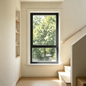 Fenêtre américaine en PVC étanche à <span class=keywords><strong>prix</strong></span> d'usine, taille personnalisée, double vitrage trempé, pour usage domestique - Product Image 6