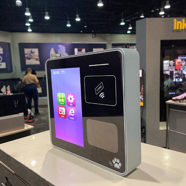 All One Biometric Device Palm Vein Recognition Android Terminal NFC Reader 4G Bluetooth 5.2 Wi-Fi 6 for Restaurant Canteen