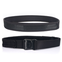 Sabuk pengikat cepat 2-in-1, sabuk nilon taktis empuk pelepasan cepat, sabuk luar MOLLE kaku ganda 1.75 "Tugas Berat