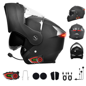 Nuevo Casco de Motocicleta Abierto de Alta Calidad con Certificación DOT, Bluetooth, Doble Visera, ABS, para Motocross, Venta al por Mayor 107 DOT - Product Image 6
