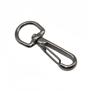 Nuevo mosquetón de liberación rápida de cabeza cuadrada de acero inoxidable 304 para correa de perro - Product Image 5