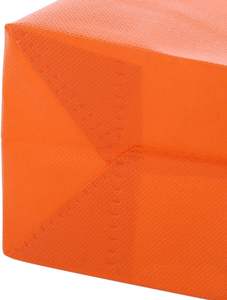 カスタムロゴ入りエコスーパーマーケットショッピング用熱転写立体トートバッグ（折りたたみ式ポーチ付き） - Product Image 3