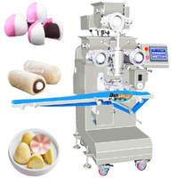 Machine à faire des glaces et des Daifuku japonais en pâte de mochi avec moteur, en acier inoxydable de qualité alimentaire, automatique, pour les petites entreprises