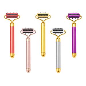 Dernier masseur facial électrique à main avec tiges de germanium en métal bénéfiques Tête de <span class=keywords><strong>massage</strong></span> vibrante pour application faciale - Product Image 2