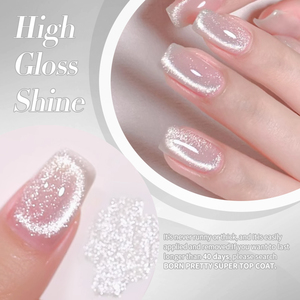 BORN PRETTY 10ml Super Shine Clear Base White Cat Eye Gel Polish OEM Tpo Hema <span class=keywords><strong>Free</strong></span> Cateye Nail Gel Polish Varnish for Nail Art - Product Image 5