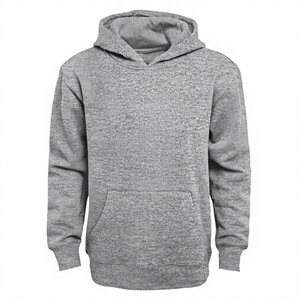 Sweat à capuche sportif pour homme en coton tricoté, collection automne, design imprimé personnalisé, respirant, écologique, anti-boulochage, coupe ample - Product Image 2