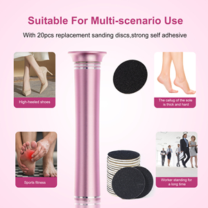 Dischi per callo elettrico per piedi più lungo di 55mm con dischi di carta vetrata rimozione calli professionale per Pedicure strumenti per pelle morta - Product Image 4