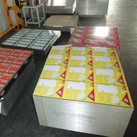 Feuille de tôle imprimée avec impression offset CMYK, surface brillante, qualité alimentaire pour boîtes cadeaux - HUICHENG HC31