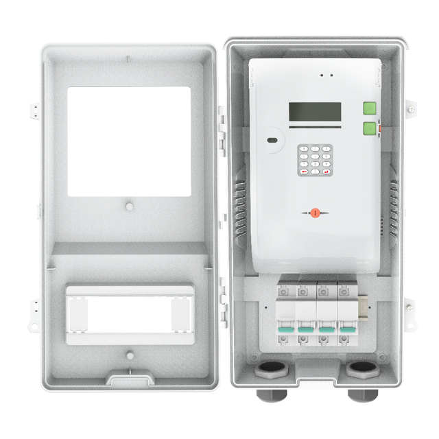 LD930 Smart KWH Prepaid Meter IP54 Wall Mounted Three-Phase Electricity Enclosure RS485 Communication Smart Meter Meter