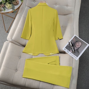 <span class=keywords><strong>Tuta</strong></span> da <span class=keywords><strong>donna</strong></span> di alta qualità con cintura sottile <span class=keywords><strong>rosa</strong></span> per la primavera e l'estate nuova <span class=keywords><strong>tuta</strong></span> da abbigliamento professionale - Product Image 2