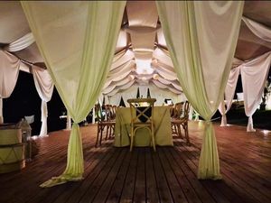 Robuste grande capacité de 100 personnes <span class=keywords><strong>pas</strong></span> <span class=keywords><strong>cher</strong></span> cadre en métal arrière-cour équipement de <span class=keywords><strong>location</strong></span> de fête de <span class=keywords><strong>mariage</strong></span> <span class=keywords><strong>tente</strong></span> à baldaquin tentes extérieures à vendre - Product Image 2