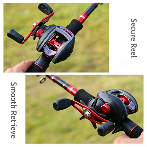 Canne à pêche portable en fibre <span class=keywords><strong>de</strong></span> carbone <span class=keywords><strong>de</strong></span> qualité export MH, action rapide, canne à lancer, canne à pêche en mer, équipement pour la pêche au prédateur - Product Image 1