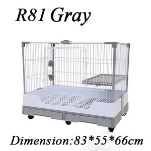 R81 nouvelle grande <span class=keywords><strong>cage</strong></span> à lapin à double tiroir empêche la miction - Product Image 3