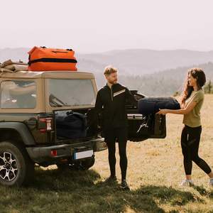 Sac de sport sec étanche de grande capacité 60L Sac à dos roll-top robuste pour les voyages, la navigation de plaisance, le kayak et le camping - Product Image 6