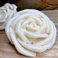 Unique Shola Bois Faux Fleurs Sans Écorce Fleur Artificielle pour Décoration, Bouquets De Fleurs DIY, Diffuseur