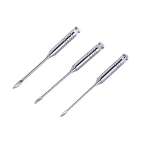 Fraises dentaires Gates Glidden en acier inoxydable pour canaux radiculaires, 28mm 32mm, instruments endodontiques, boîte de 6 pièces