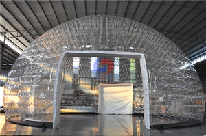 Thế Giới Đẹp Nhất Lớn Ngoài Trời 10M Dia. Tổ Chức Sự Kiện Đảng Kín <span class=keywords><strong>Inflatable</strong></span> Rõ Ràng Bong Bóng Lều Để Bán - Product Image 2