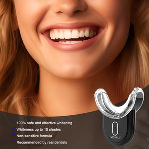 ชุดฟอกสีฟันไร้สายเกรดทางการแพทย์/ทันตกรรม พร้อมไฟ LED สีแดง/น้ำเงิน บำบัดด้วยแสง 15/10 นาที ตัวตั้งเวลาอัจฉริยะ ผลลัพธ์รวดเร็ว 10 นาที - Product Image 5