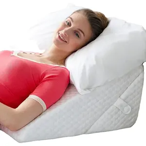 Cuscino a cuneo letto regolabile per il tuo Comfort 7 in 1 inclinatore del corpo
