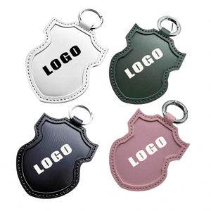 Kim Loại Tùy chỉnh kinh doanh xe logo Keyring trống motel móc khóa thẻ với thiết kế của bạn khắc da móc chìa khóa chủ - Product Image 3
