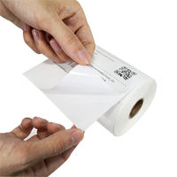Étiquettes d'expédition thermiques 4x6 en rouleau - Papier autocollant personnalisé pour imprimante d'étiquettes de codes-barres - Commande en gros directe d'usine