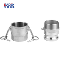 Precio de fábrica Tipo A B C D E F DC DP Acero inoxidable Macho Hembra Roscado Camlock Acoplamiento rápido