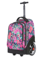 Marksman-mochila con logotipo personalizado Unisex para niños y niñas, morral de viaje con ruedas