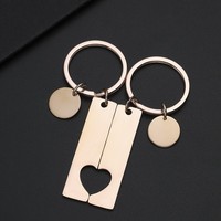 Grosir Gantungan Kunci Karabiner Vintage Kartun Fashion, Bahan Stainless Steel Poles Cermin Bentuk Tidak Beraturan, Logo Kustom Laser