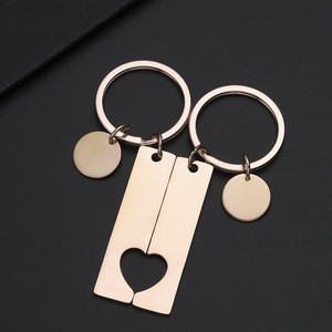 Porte-clés <span class=keywords><strong>mousqueton</strong></span> vintage en gros, motif dessin animé, poli miroir, en acier inoxydable irrégulier, personnalisable avec logo gravé au laser - Product Image 6