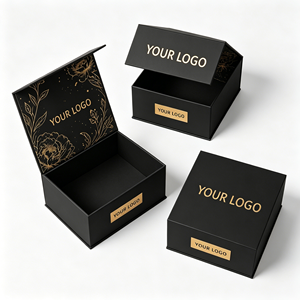 High End Foldable <b>Magnetic</b> Handbag <b>Gift</b> <b>Box</b> Rigid Paper Packaging for Fashion Bag Clothing Accessories - Product Image 6