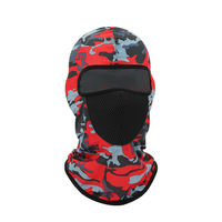 Pasamontañas Personalizado Barato del Fabricante, con Logotipo Impreso, Máscara Facial Completa con un Orificio, a Prueba de Viento, Protección UV, para Deportes y Esquí
