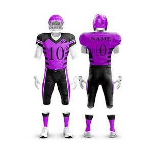 Divisa Personalizzata per Football Americano e Rugby, Maglia da Competizione, Uniforme da Allenamento, Completo Sportivo con Numero Stampato AF14, Pantaloncini - Product Image 1