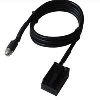 Câble adaptateur audio AUX 3,5 mm pour voiture, pour BMW E39 E53 X5 X5M Z4 E83 E85 E86 X3 MINI COOPER