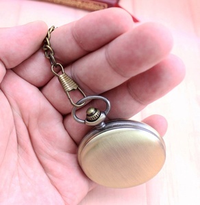 W1104 <span class=keywords><strong>Orologio</strong></span> <span class=keywords><strong>da</strong></span> Tasca <span class=keywords><strong>Vintage</strong></span> Antico <span class=keywords><strong>da</strong></span> Uomo, 44mm, con Cinturino in Acciaio Inossidabile Lucidato a Specchio, Movimento al Quarzo, Regalo Natalizio Promozionale - Product Image 4