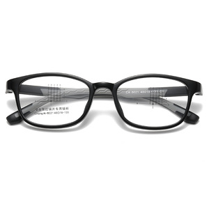 Chong Ai Kids Square Eyeglasses Frame Plano Lenses Blue Light Protection Lightweight Full Frame For Myopia Correction - Product Image 5