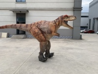 Costume de dinosaure animatronique personnalisé, modèles animatroniques, animatroniques d'Halloween, costume de raptor, costume de T-Rex géant