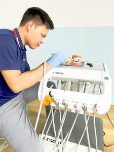 Équipement dentaire vétérinaire <span class=keywords><strong>machine</strong></span> de traitement des dents pour animaux de compagnie déplacer à volonté vétérinaire utiliser unité de traitement dentaire pour animaux de compagnie avec compresseur - Product Image 4