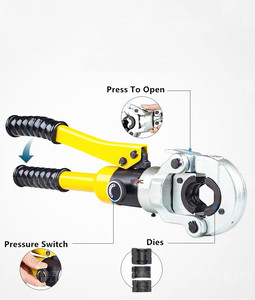 Portable Heavy-Duty 10T HVAC <strong>Copper</strong> <strong>Pipe</strong> Press <strong>Tool</strong> Machine Carbon Steel Fittings Electric Hydraulic <strong>Crimping</strong> <strong>Tools</strong> TH16 32 Dies - Product Image 4