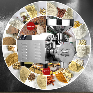 Masala Chili Mill <strong>Grinder</strong> Flour Mill Machine Fine Powder Making Machine for Home Use Wood Crusher - Product Image 1