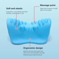 Dispositif de traction pour la relaxation du cou et des épaules, soulagement de la douleur, orthèses cervicales, oreiller de massage par acupression cervicale