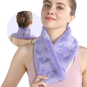 Compresse Chaude Personnalisée pour Épaule, Dispositif Médical de Classe I, Coussin Chauffant Micro-ondable à la Lavande et aux Graines de Lin pour le Cou - Product Image 1
