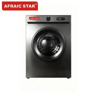 AFRAIC STAR Front-Loading Fully Automatic Stainless Steel Electric Single All-In-One Washer/Dryer 8kg Capacity Smart Child Lock